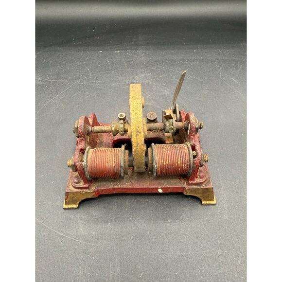 Antique Weeden Early Electric Toy Motor, 6v DC - Great Condition - Picture 5 of 8
